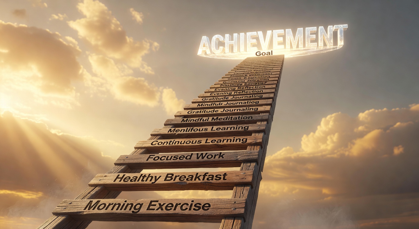 Building routines with small steps